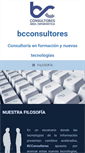 Mobile Screenshot of bcconsultores.com
